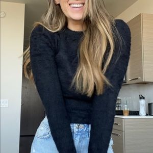 Zara black sweater